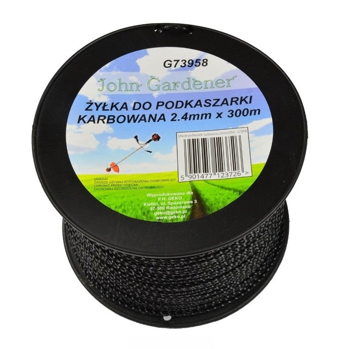 Fir trimmer John Gardener, 2,4mm, 300m