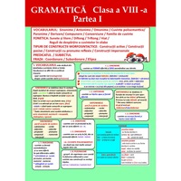 Plansa gramatica clasa 8 partea I - 6 pagini
