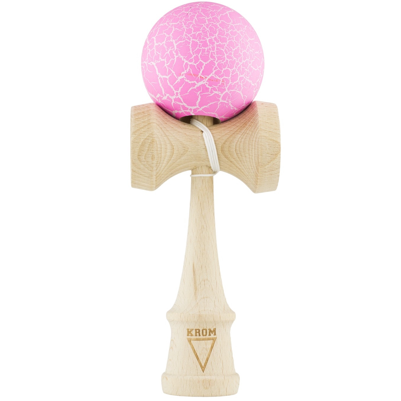 Kendama Krom Crack Pink & White