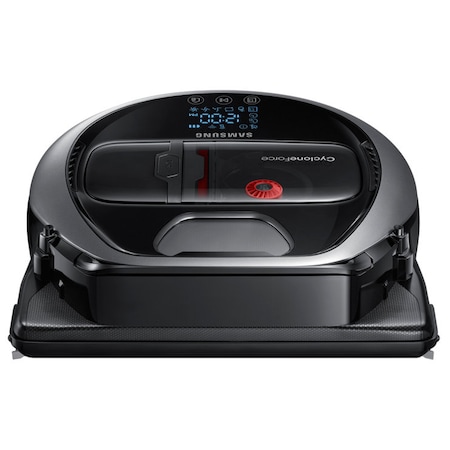 Robot de aspirare Samsung VR20M707HWS/GE, 0.3 l, Li-Ion, FullView Sensor 2.0, Telecomanda, Wi-Fi control, Negru