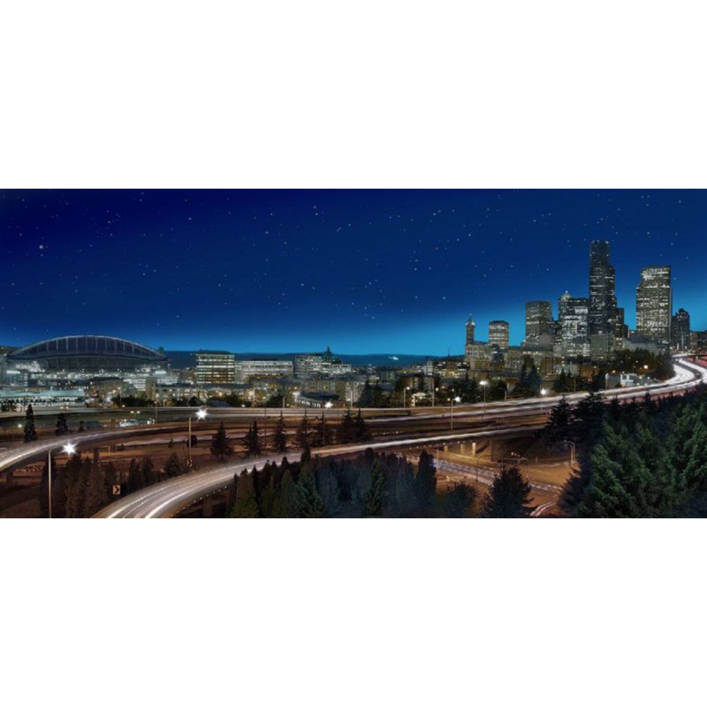 Fototapet DEGRETS 84526 Orasul stelelor 136x291cm