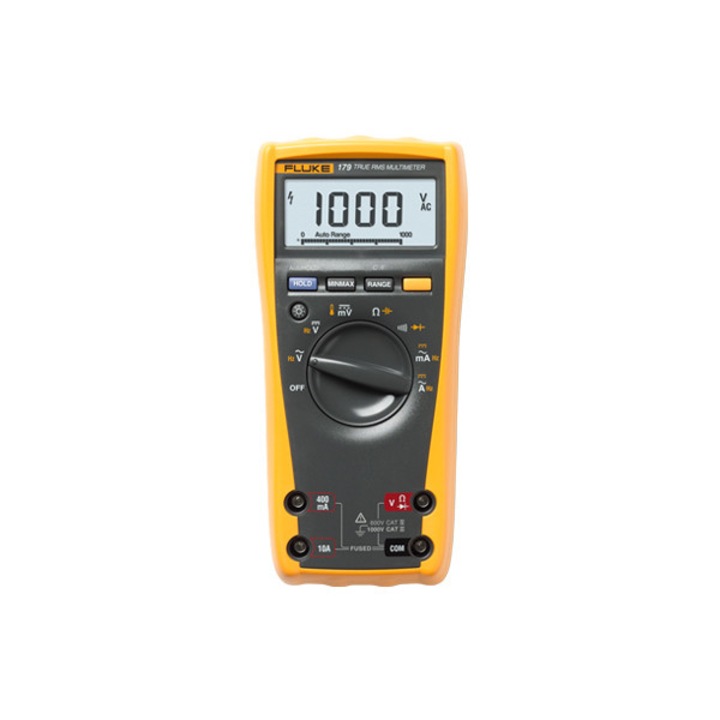 Multimetru digital, Fluke 179 Series, Auto, Manual Range,Negru-Galben