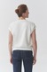 Tatuum, Bluza cu decolteu rotund, Alb optic, XL
