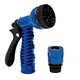 Furtun De Udat Gradina Extensibil Cu 7 functi, Cu Pistol De Udat, 60 Metri, EMATTERIO®, Albastru