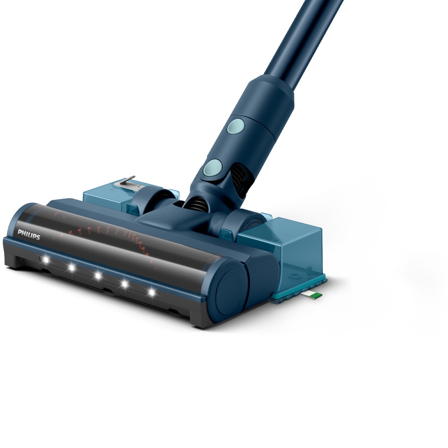 Aspirator vertical Philips Flex XC5244/10, Aqua, durata de