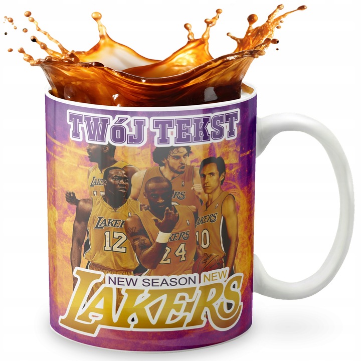 Персонализирана керамична чаша, World Case, 330ml, дизайн спорт баскетбол, идеален подарък