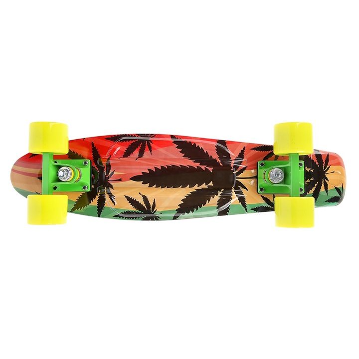 Pennyboard Signa Reggae Art, 56x14cm, poliuretan, 100kg max.