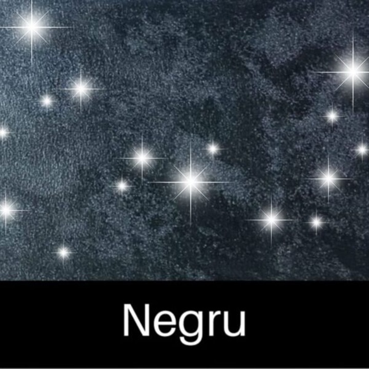 Pachet 2.5 + 1, Vopsea Decorativa de Lux, Argentina Negru cu Efect 3D Stelat 2.5 Litri Plus 1 Litru