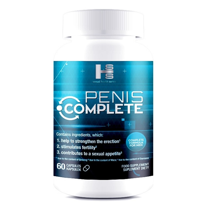 Supliment alimentar, Sanatatea barbatilor, Erectie, Stimulare, Formula naturala, Penis Complete, 60buc