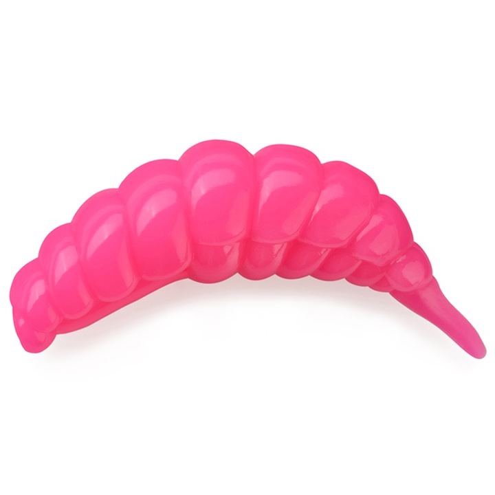 10 db-os lágy csali készlet, lárva típusú FishUp Ozi Cheese 3cm 112 Hot Pink, pisztráng, süllő vagy domolykó horgászatához