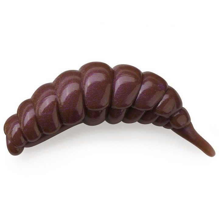 10 db-os lágy csali készlet, lárva típusú, FishUp Ozi sajt 3cm 106 giliszta, pisztráng, süllő vagy domolykó horgászatához