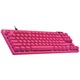 Механична клавиатура Gaming Logitech PRO X TKL RAPID, Аналогови превключватели, Многоточково действие, RGB светлинна синхронизация, Magenta