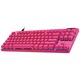 Механична клавиатура Gaming Logitech PRO X TKL RAPID, Аналогови превключватели, Многоточково действие, RGB светлинна синхронизация, Magenta
