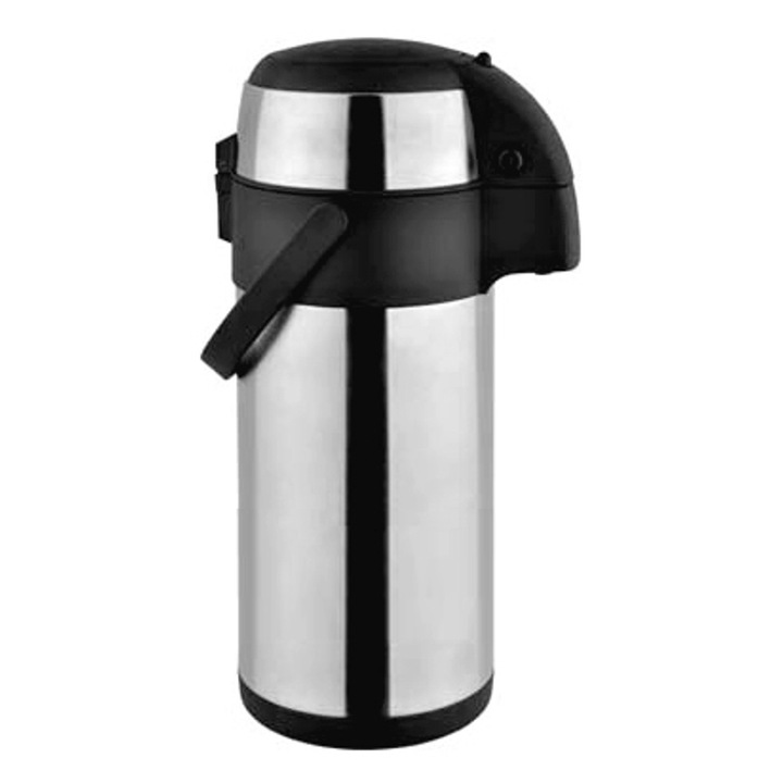 Термокана HORECANO, инокс, с помпа, 3л (ф15*h37cm)