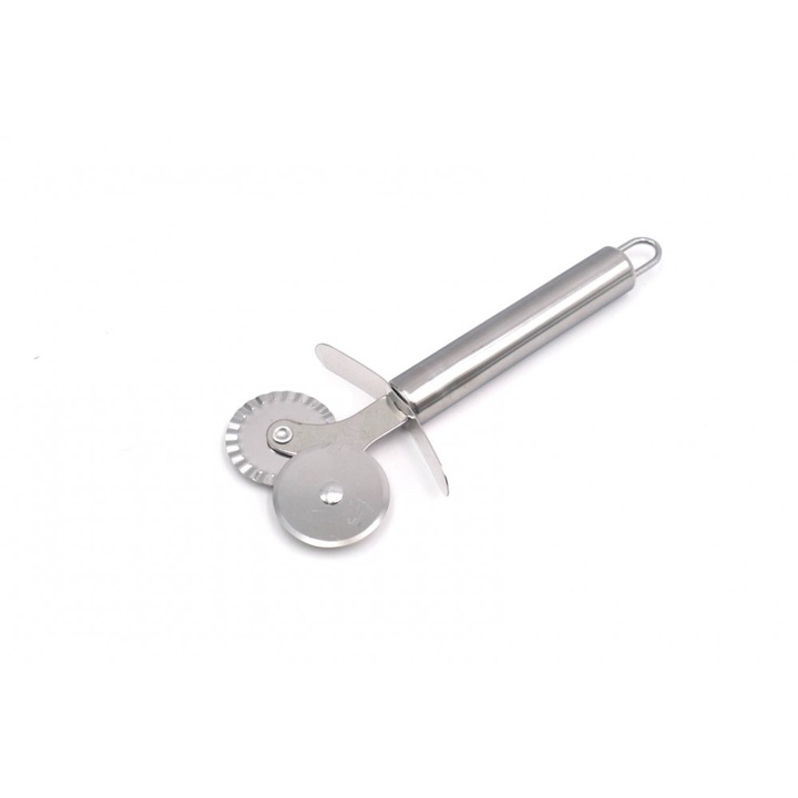 Cutit de pizza, Inox, 18x7 cm