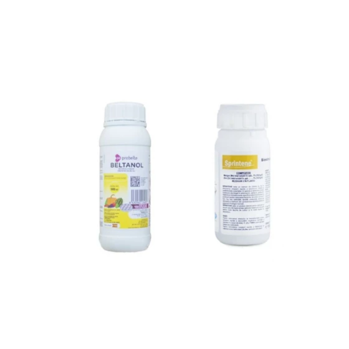Pachet rasaduri Fungicid bactericid Beltano, 100 ml + Stimulator de crestere Sprintene, 100 ml