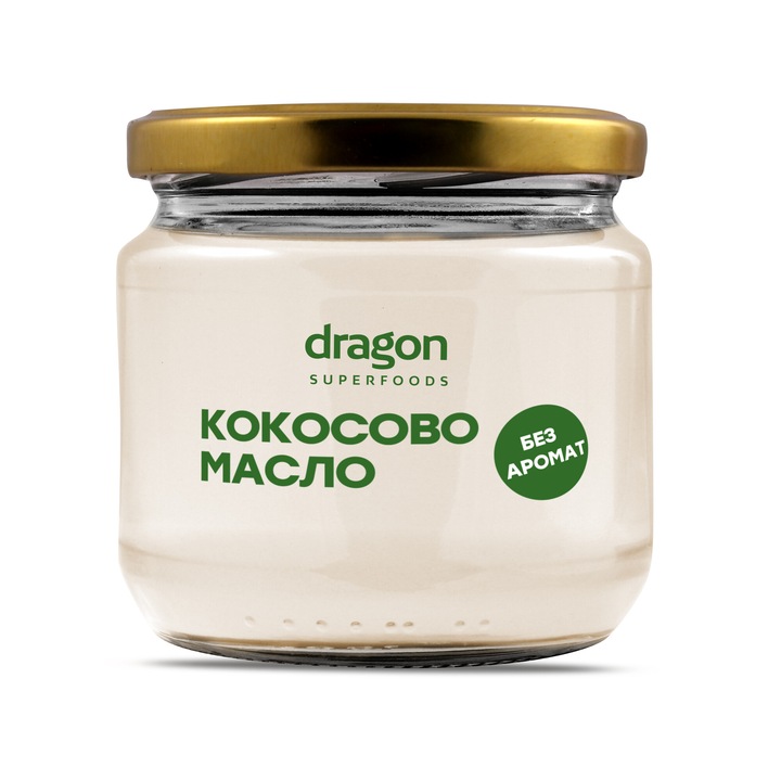 Кокосово масло Dragon Superfoods, без аромат, 300ml