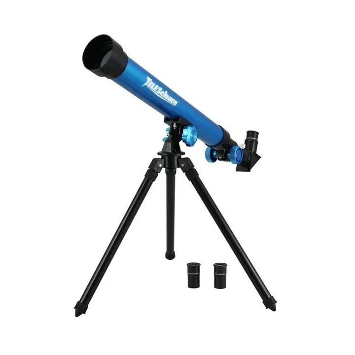 Csillagászati távcső 2550, "Star Walk 2" alkalmazással és állvánnyal, 40 mm-es objektívvel, 8 éves kortól, 64x8x20 cm, 64x8x20 cm