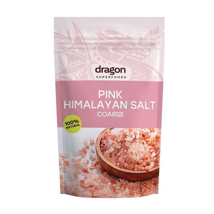 Хималайска сол Dragon Superfoods, едра, 500гр