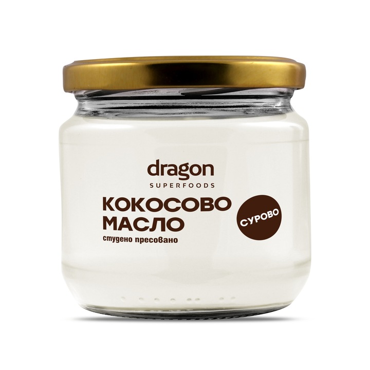 Кокосово масло Dragon Superfoods, extra virgin, 300ml