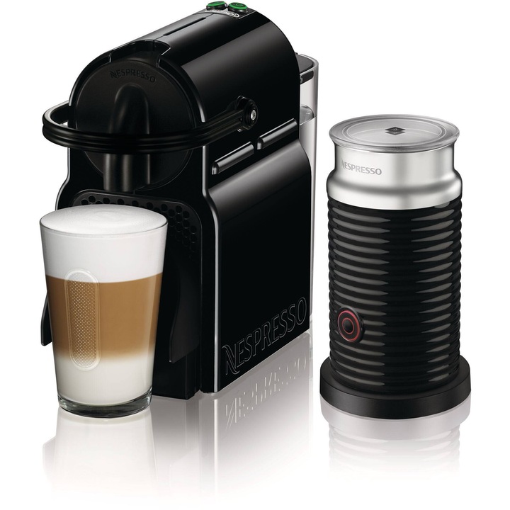 De'Longhi Inissia Nespresso EN80.BAE eszpresszógép, tejhabosítóval, 1260 W, 0,8 l fekete