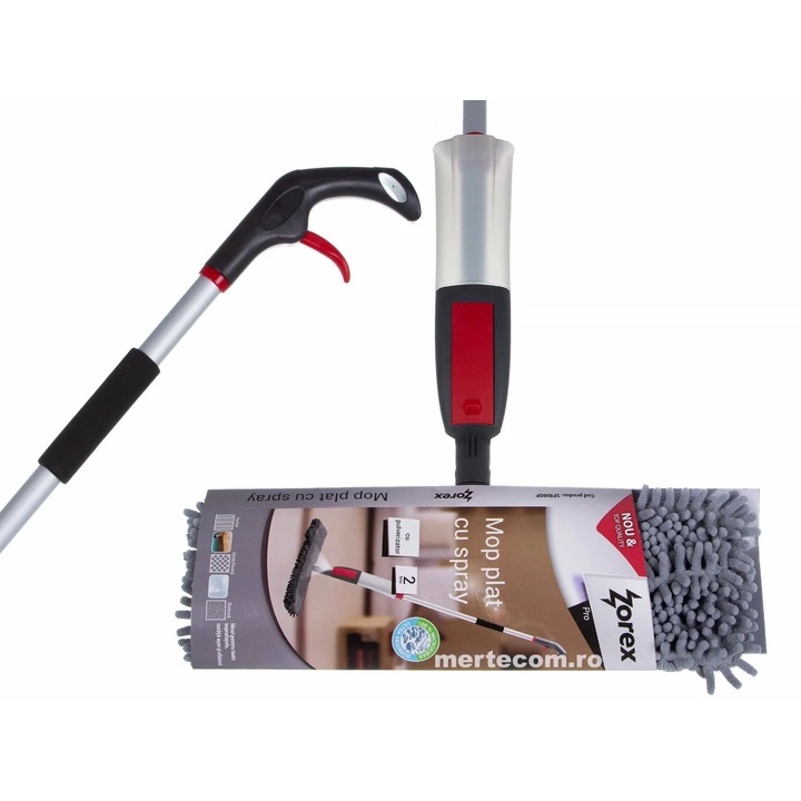 Плосък спрей моп от микрофибър Zorex