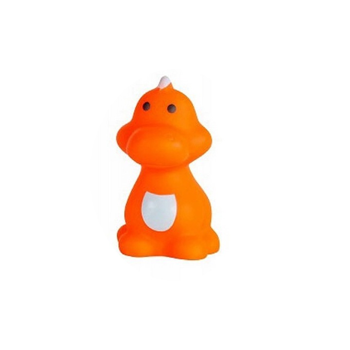 Mini Junior 1002-1 fürdőjáték dinoszaurusz figura, narancs