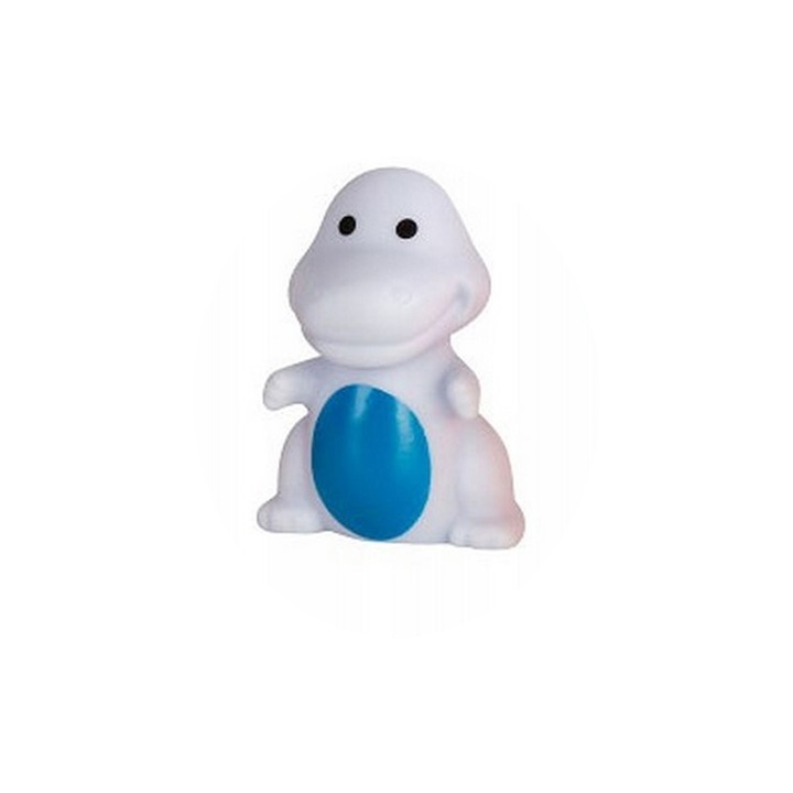 Figurina dinozaur de jucarie pentru baie Mini Junior 1002-2, Alb