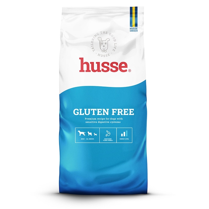 Суха храна за кучета без глутен Husse Gluten Free 15 кг