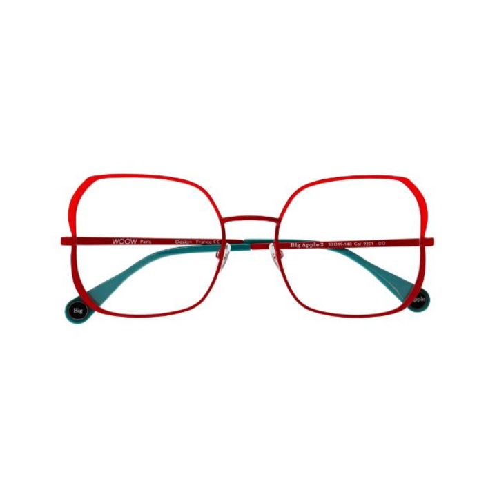 Rama de ochelari WOOW Paris BIGAPPLE 2/Portocaliu/Rosu