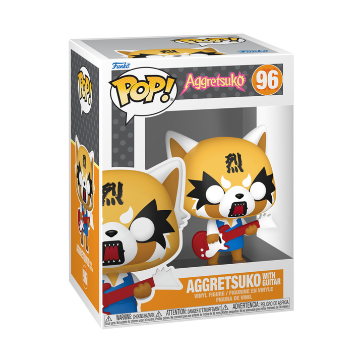 Фигурка - Funko Pop! - Китара Aggretsuko, многоцветна, 9 см