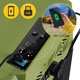 Frigider turistic electric portabil, 47.3 litri, Mountain Goat, XTREME, doua prize pentru casa si masina, afisaj digital, material robust, nu ocupa mult spatiu, ideal pentru calatorii sau soferi de camion, greutate redusa, 61 × 37.8 × 55 cm, Negru/Verde
