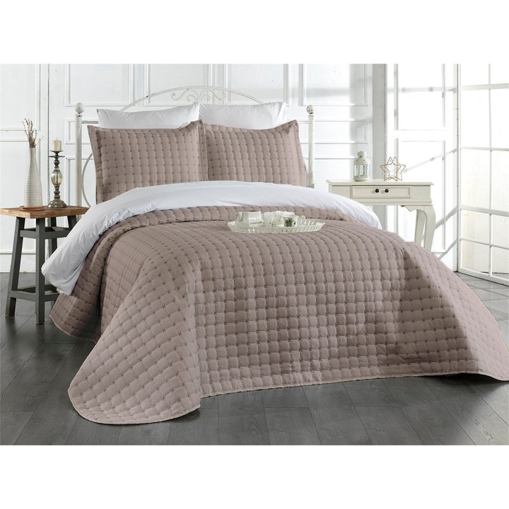 Set Cuvertura ultra-Cappucino