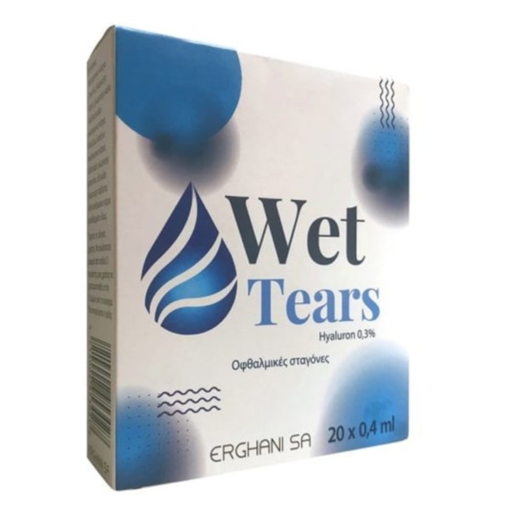 Lacrimi artificiale Wet Tears Hyaluron 0,3% set 20x0,4ml