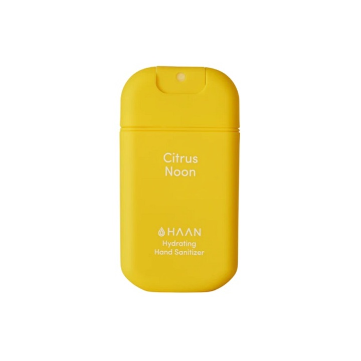 Gel antibacterian HAAN Citrus Noon 30ml, cu Aloe Vera, parfum de portocale