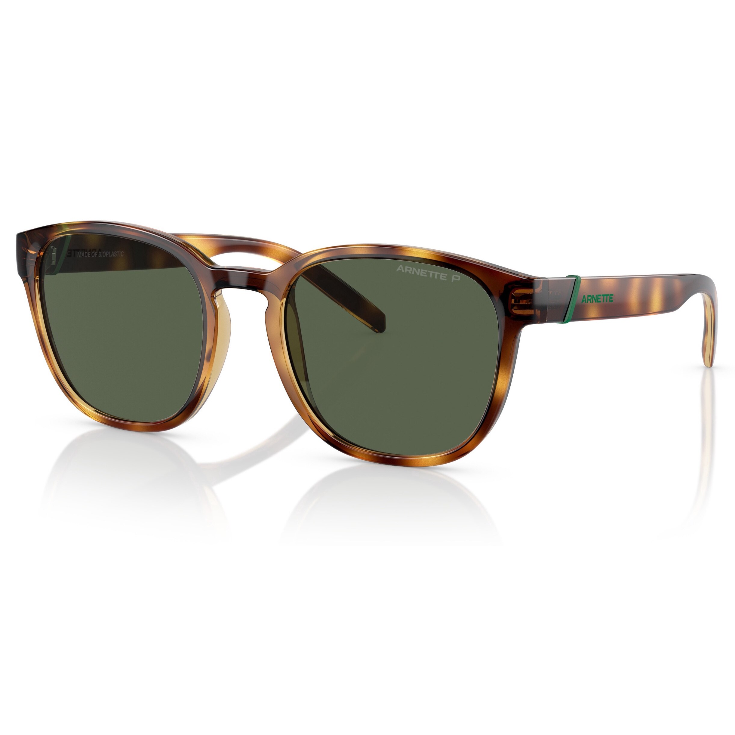 Arnette, Ochelari de soare rotunzi cu lentile polarizate, Maro, 53-20-145