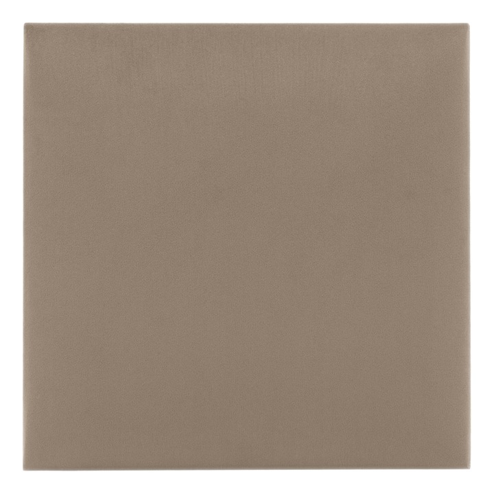 3D тапициран панел за стена, 40 x 40 см бежов