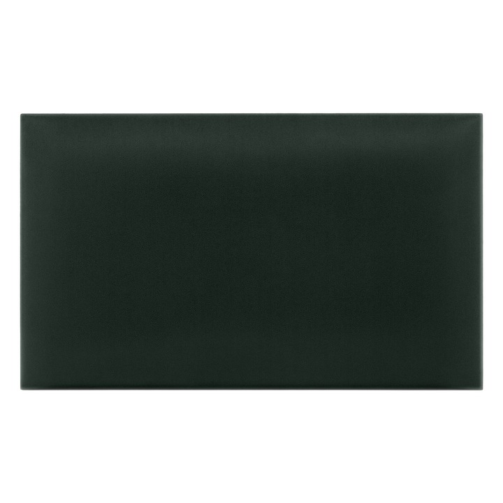 Panou tapitat pentru decorarea peretilor 3D, 60 x 40 cm Verde inchis