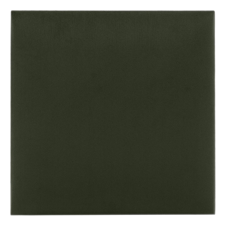 Panou tapitat pentru decorarea peretilor 3D, 40 x 40 cm Kaki