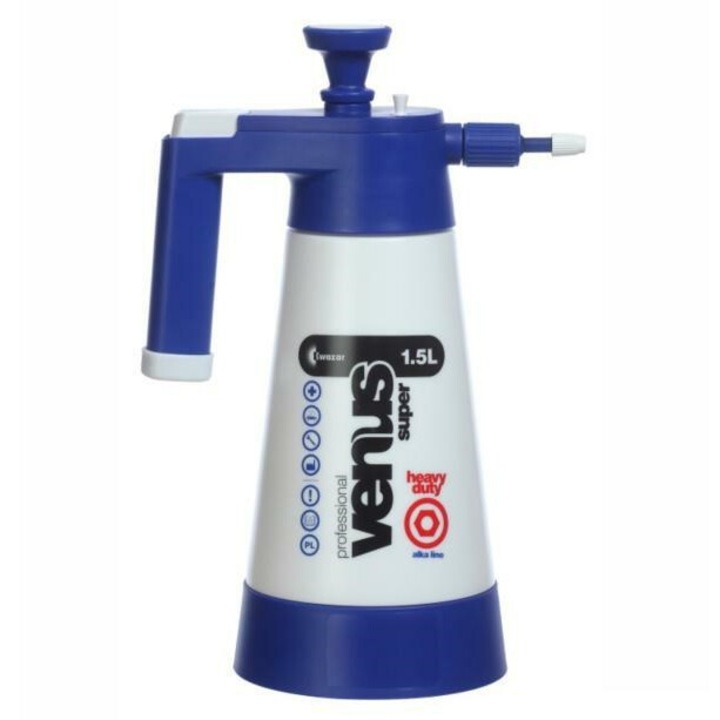 Pulerizator Venus Super 1.5L, stropire gradina, albastru/alb