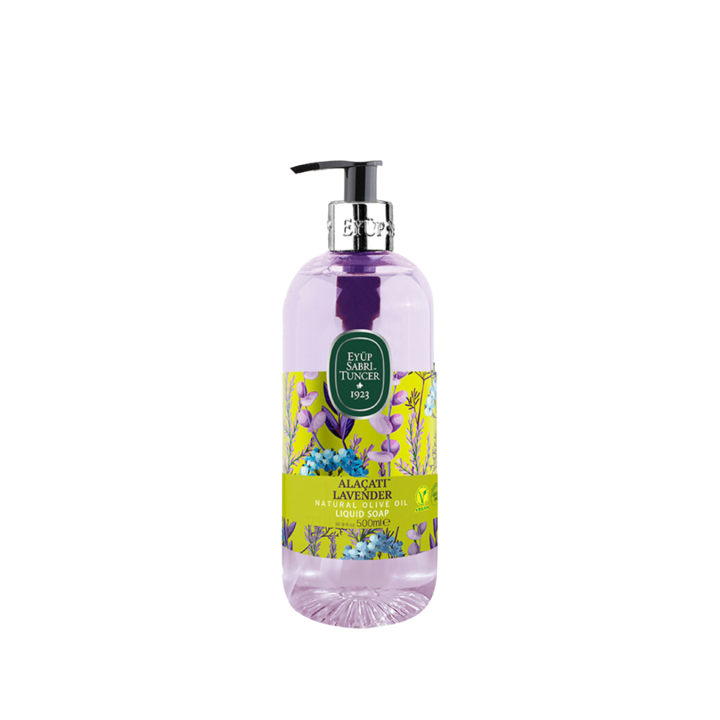 Течен сапун с натурален зехтин Alacati Lavender 500ml, DAsiNU