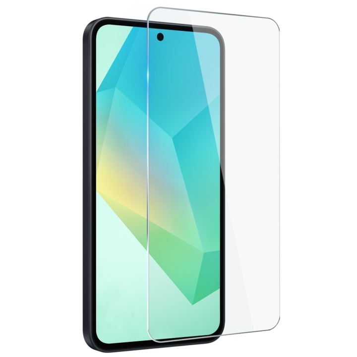 Скрийн протектор за Samsung Galaxy A36 5G, ТВЪРДО закалено стъкло, прозрачен