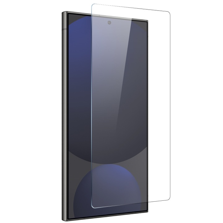 Скрийн протектор за Samsung Galaxy S25 Ultra, ТВЪРДО закалено стъкло, прозрачен
