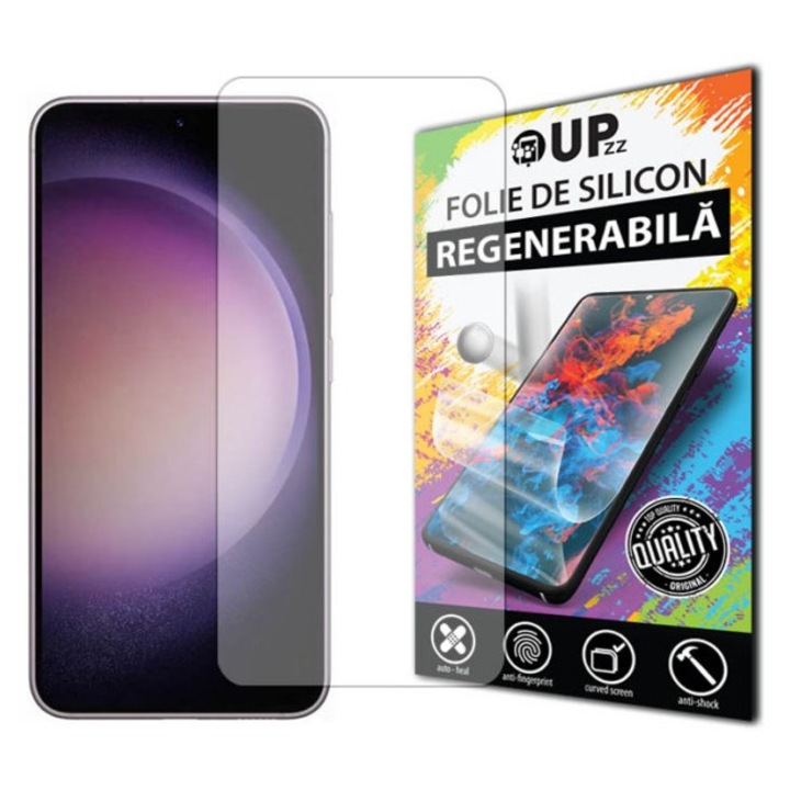 Folie Silicon Upzz Max, Compatibila Cu Samsung Galaxy A26, Regenerabila, Case Friendly