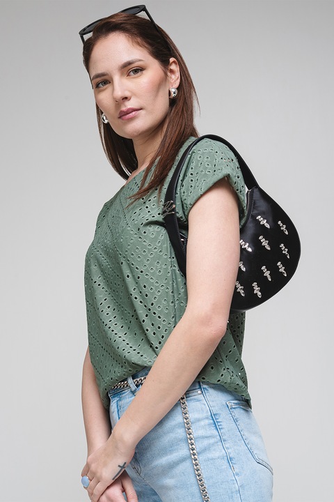 Vero Moda, Тениска с къси ръкави, Папратово зелено