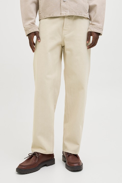 Jack & Jones, Straight fit farmernadrág, Világosbézs