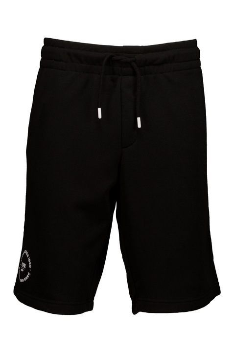 Jack & Jones, Húzózsinóros derekú rövidnadrág, Fekete, 42