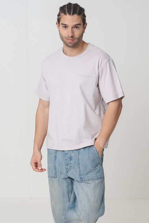 Jack & Jones, Pamutpóló mintával a hátoldalán, Világoslila