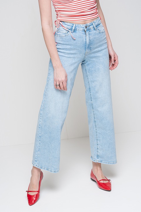 JdY, Straight fit crop farmernadrág, Világoskék