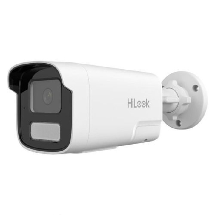 Camera supraveghere IP Hikvision HiLook, 2MP FULL HD, Dual Light 50m, Audio, PoE, IP67 - IPC-B420HA-LUF/SL(4mm)
